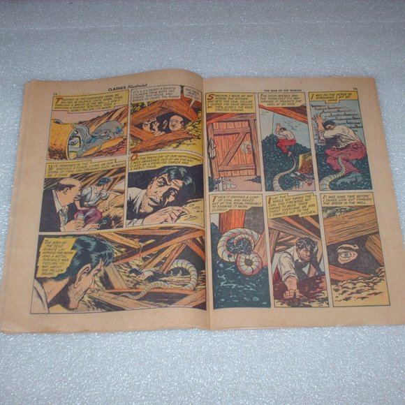 1954 The War of the Worlds Classics Illustrated - Picture 8 of 13